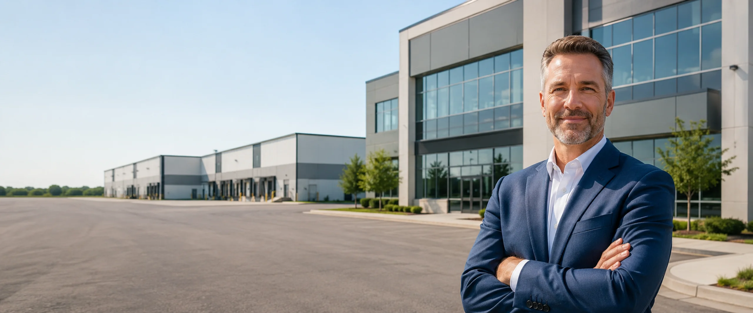 Commercial building and warehouse representing Virginia commercial property insurance